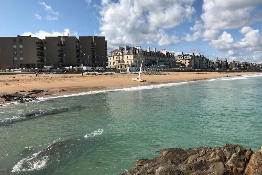 Ideal - Plage, Jardin & Jacuzzi, Proche Plage Et Thalasso - 1 A 6 Personnes Saint-Malo Exterior photo