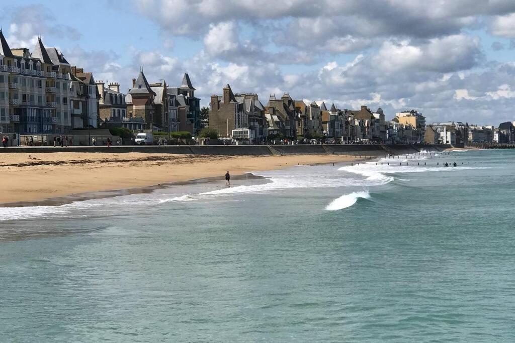 Ideal - Plage, Jardin & Jacuzzi, Proche Plage Et Thalasso - 1 A 6 Personnes Saint-Malo Exterior photo