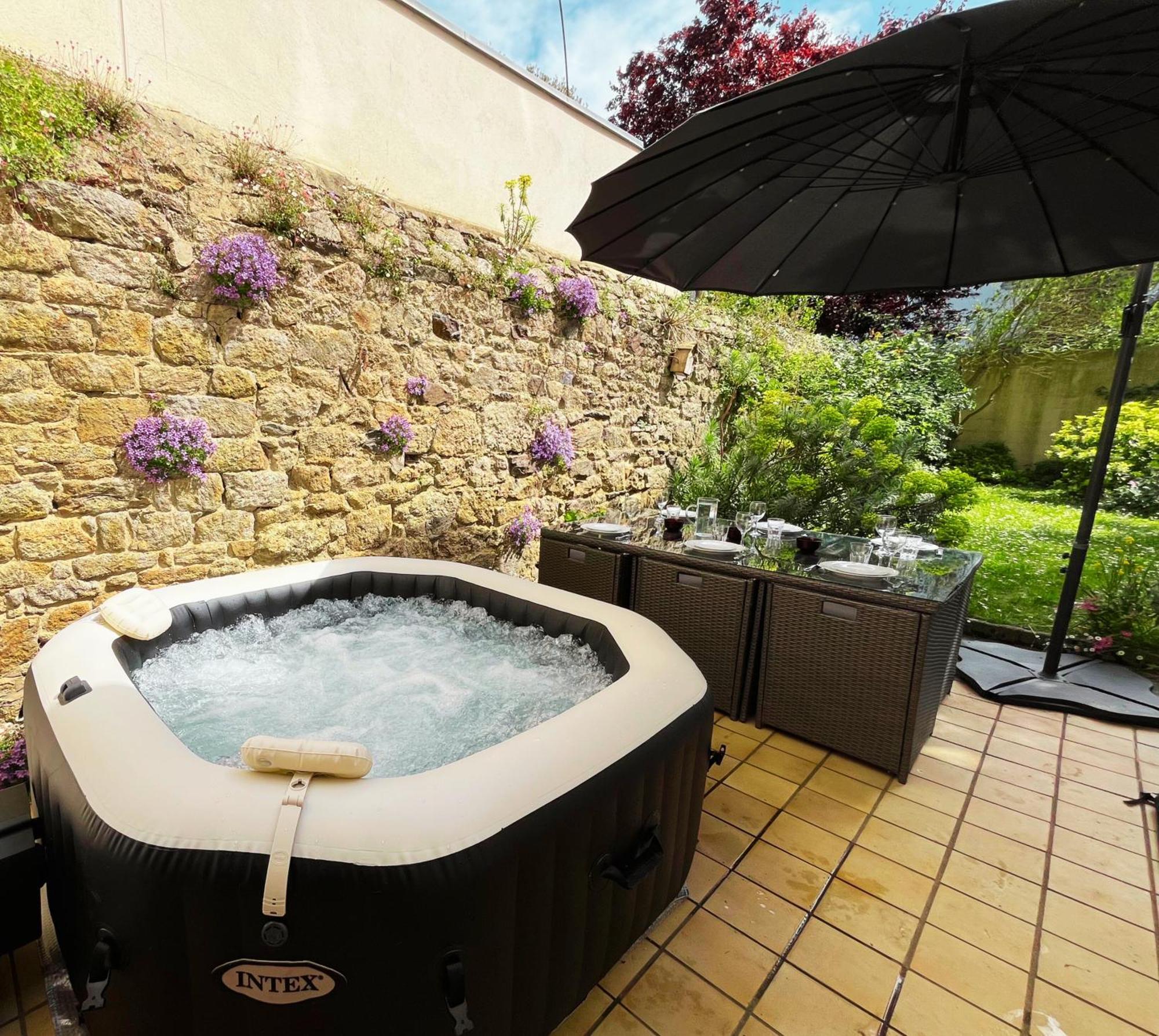Ideal - Plage, Jardin & Jacuzzi, Proche Plage Et Thalasso - 1 A 6 Personnes Saint-Malo Exterior photo