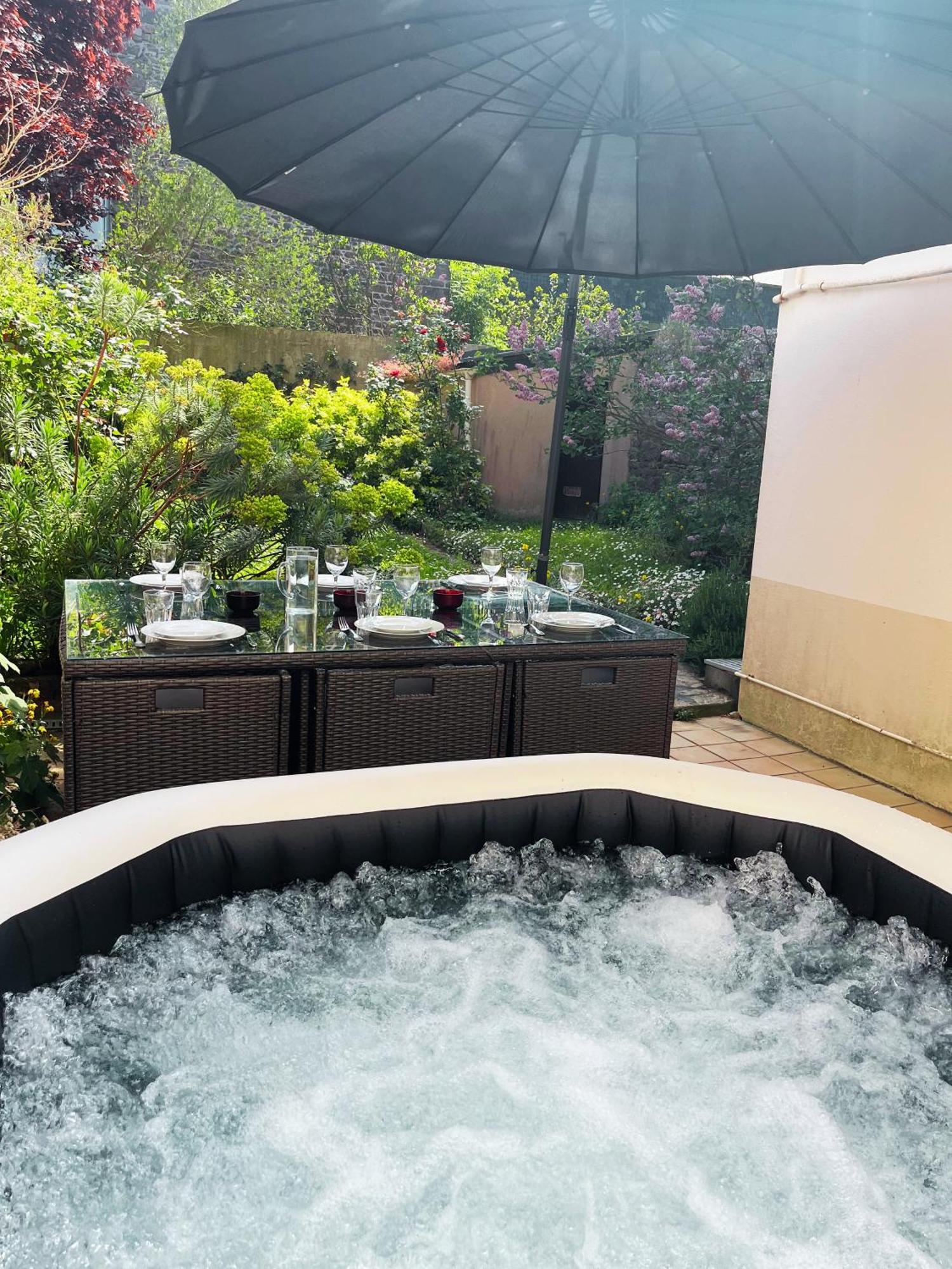 Ideal - Plage, Jardin & Jacuzzi, Proche Plage Et Thalasso - 1 A 6 Personnes Saint-Malo Exterior photo